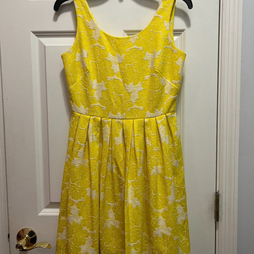 Taylor size 2 floral fit and flare dress